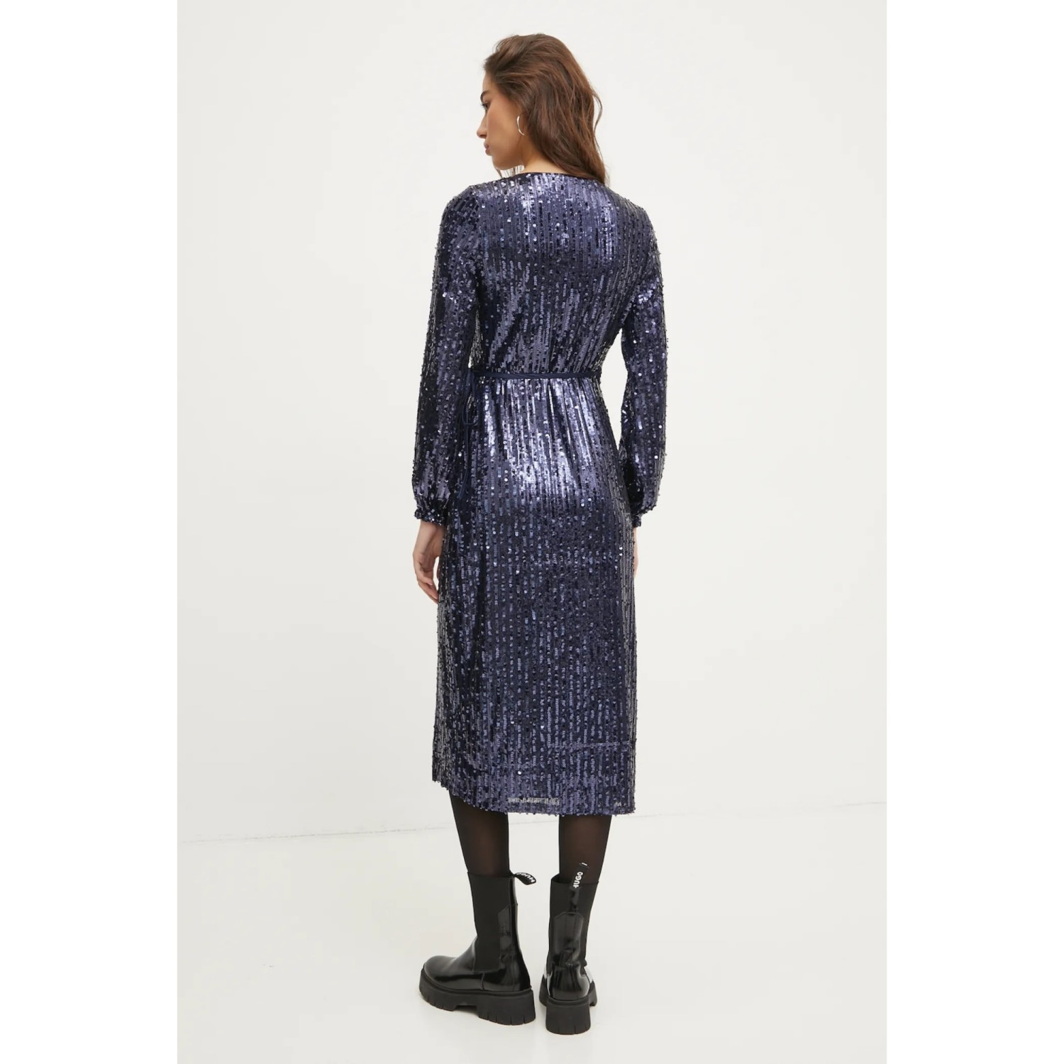 SUPERDRY Γυναικείο Φόρεμα D3 Bout Sequin Wrap Max