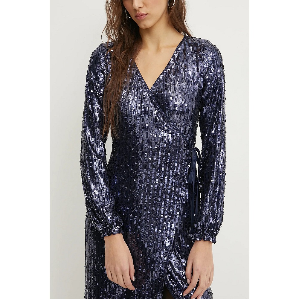 SUPERDRY Γυναικείο Φόρεμα D3 Bout Sequin Wrap Max