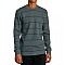RVCA Μπλούζα DAYSHIFT THERMAL STRIPE LS Πλεκτό Ανδρικό