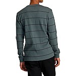 RVCA Μπλούζα DAYSHIFT THERMAL STRIPE LS Πλεκτό Ανδρικό