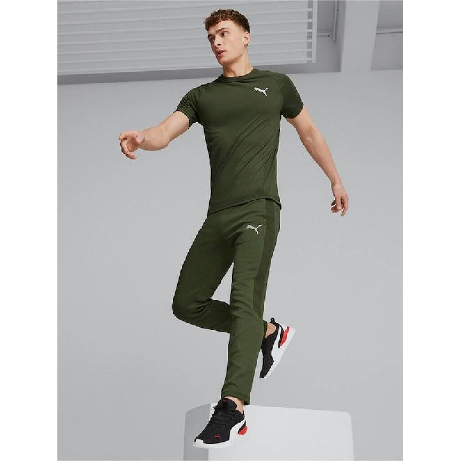 Puma Evostripe Παντελόνι Φόρμας με Λάστιχο