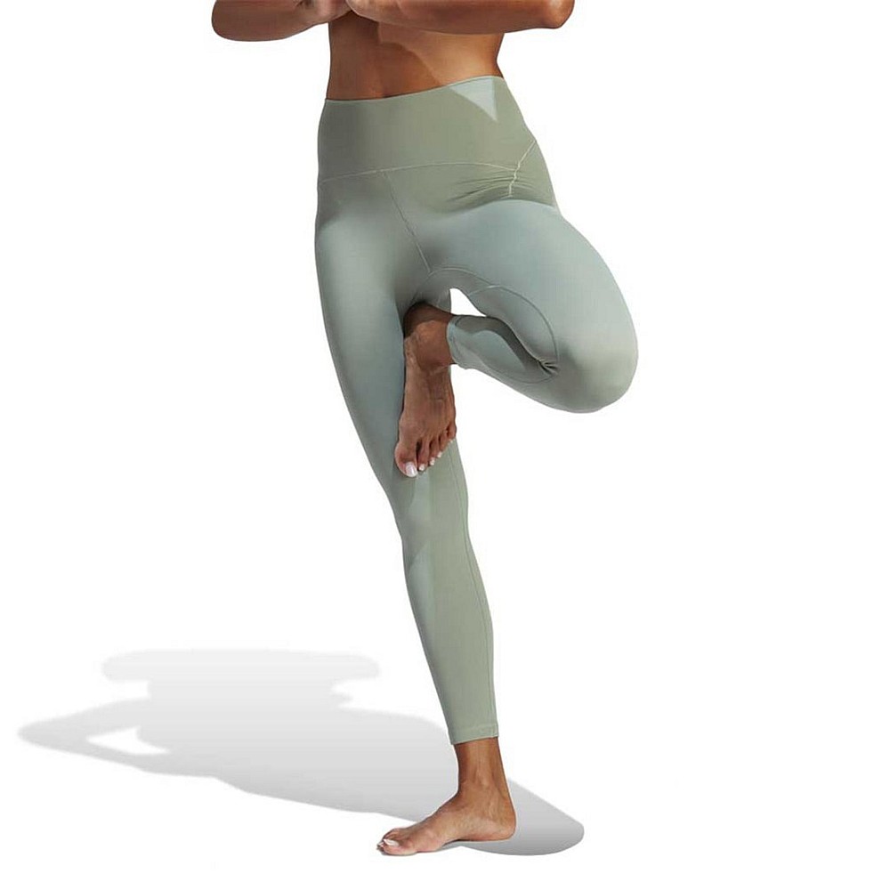 Adidas Yoga Studio Luxe Yoga Γυναικείο Cropped Κολάν Ψηλόμεσο