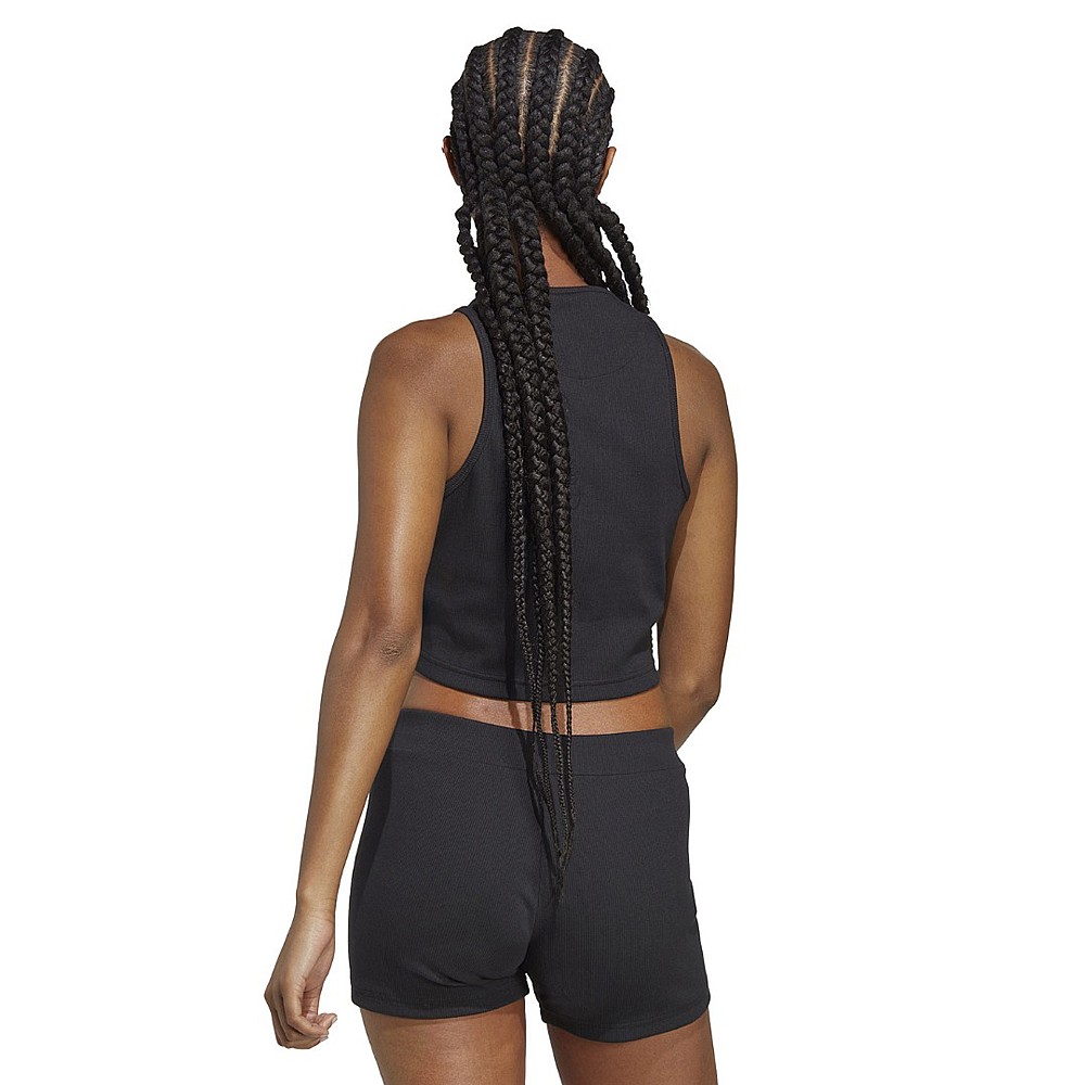 Adidas Performance Lounge Γυναικείο Αθλητικό Crop Top Αμάνικο