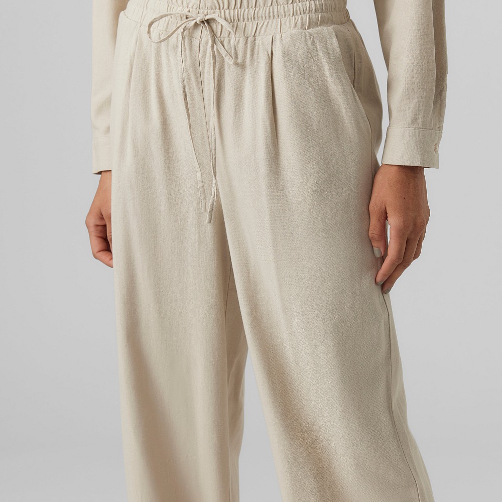 Vero Moda Παντελόνι Μεσαίας Μέσης