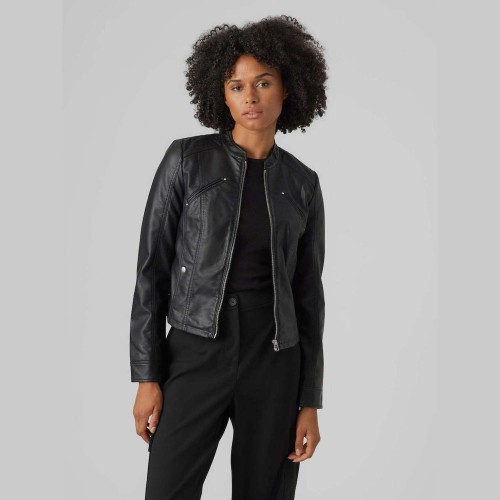 Vero Moda Favodona Κοντό Γυναικείο Μπουφάν για Χειμώνα