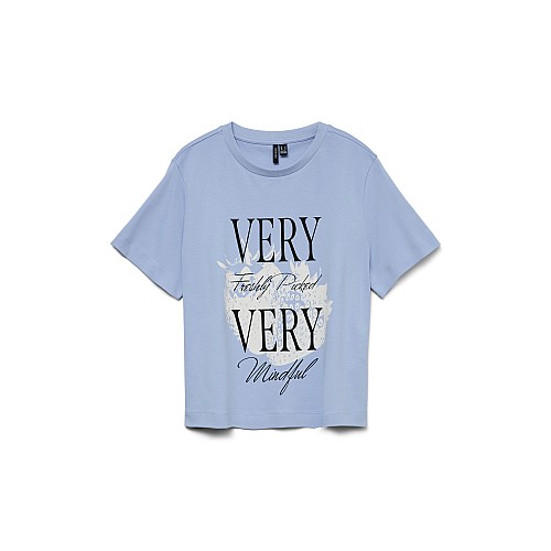 Vero Moda Γυναικεία Μπλούζα Μακό Κοντό Μανίκι