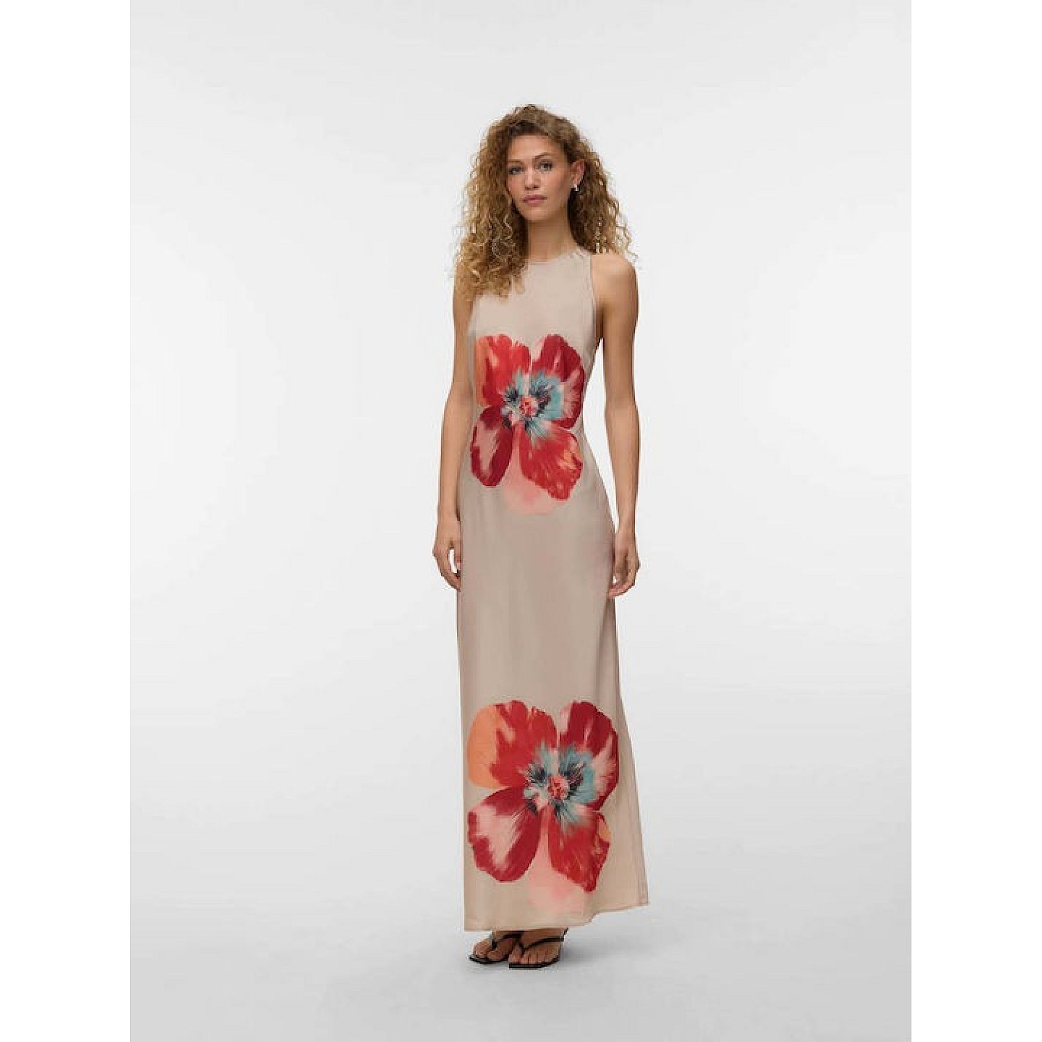 VERO MODA 10345415 ΓΥΝΑΙΚΕΙΟ ΦΟΡΕΜΑ VMREBA HIBISCA ANKLE SL