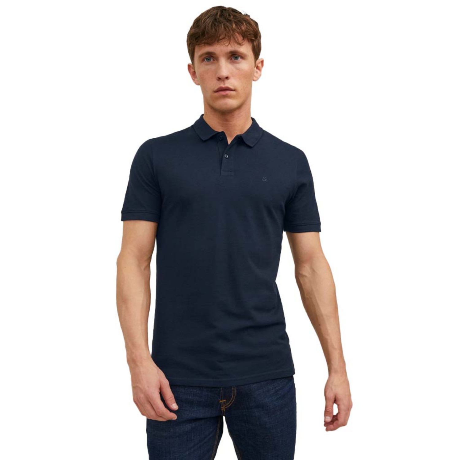 Jack Jones Ανδρική Μπλούζα Polo Κοντομάνικη