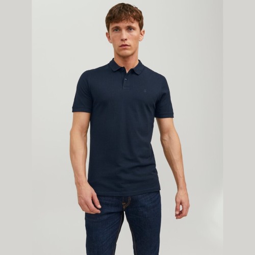 Jack Jones Ανδρική Μπλούζα Polo Κοντομάνικη