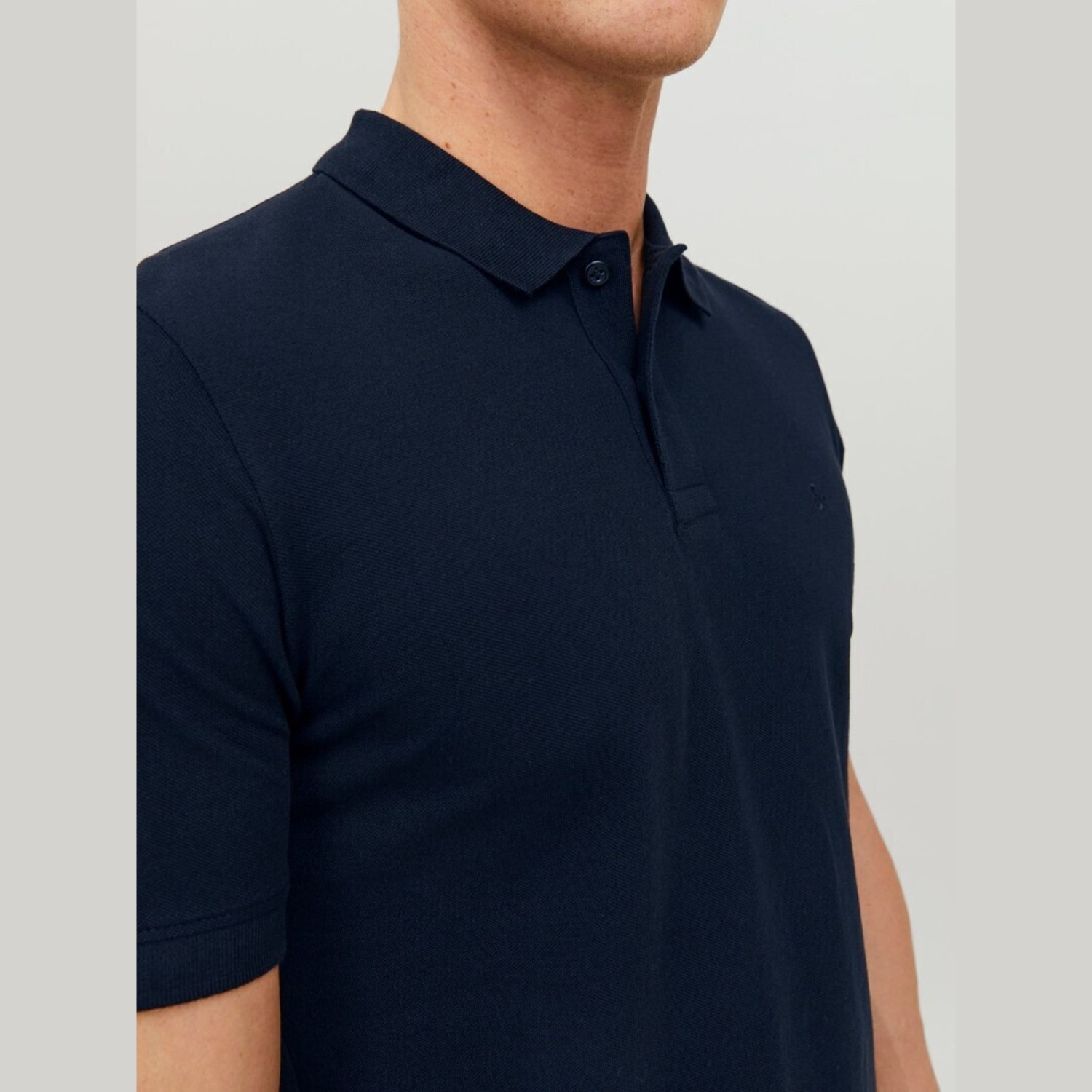 Jack Jones Ανδρική Μπλούζα Polo Κοντομάνικη