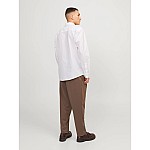 Jack & Jones Μακρυμάνικo Βαμβακερό Πουκάμισο σε Στενή Γραμμή