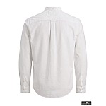 Jack & Jones Μακρυμάνικo Βαμβακερό Πουκάμισο σε Στενή Γραμμή