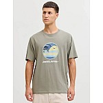 Ανδρική κοντομάνικη μπλούζα Jack & Jones