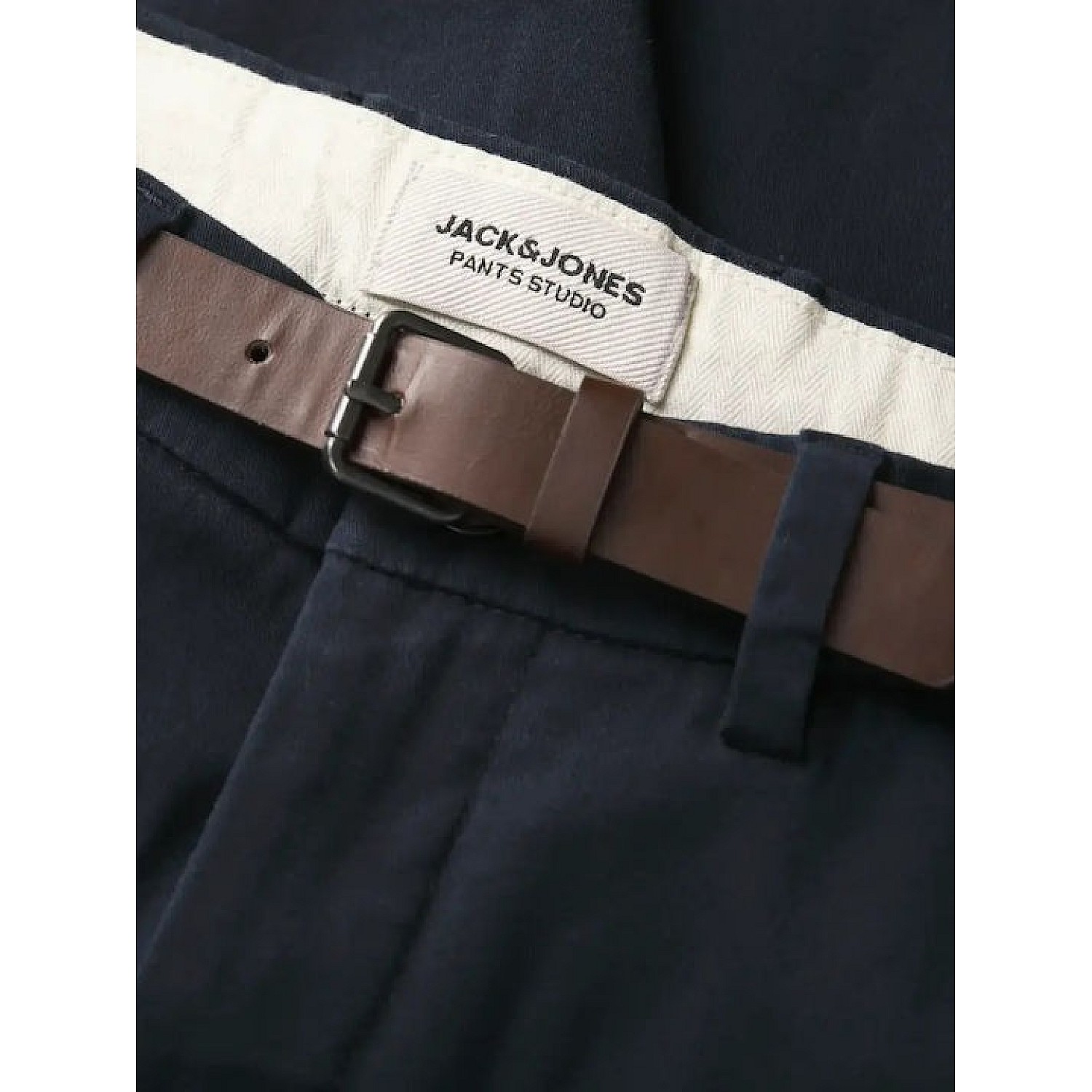 Jack & Jones Ανδρική Βερμούδα Jpstadam Belted Chino Re