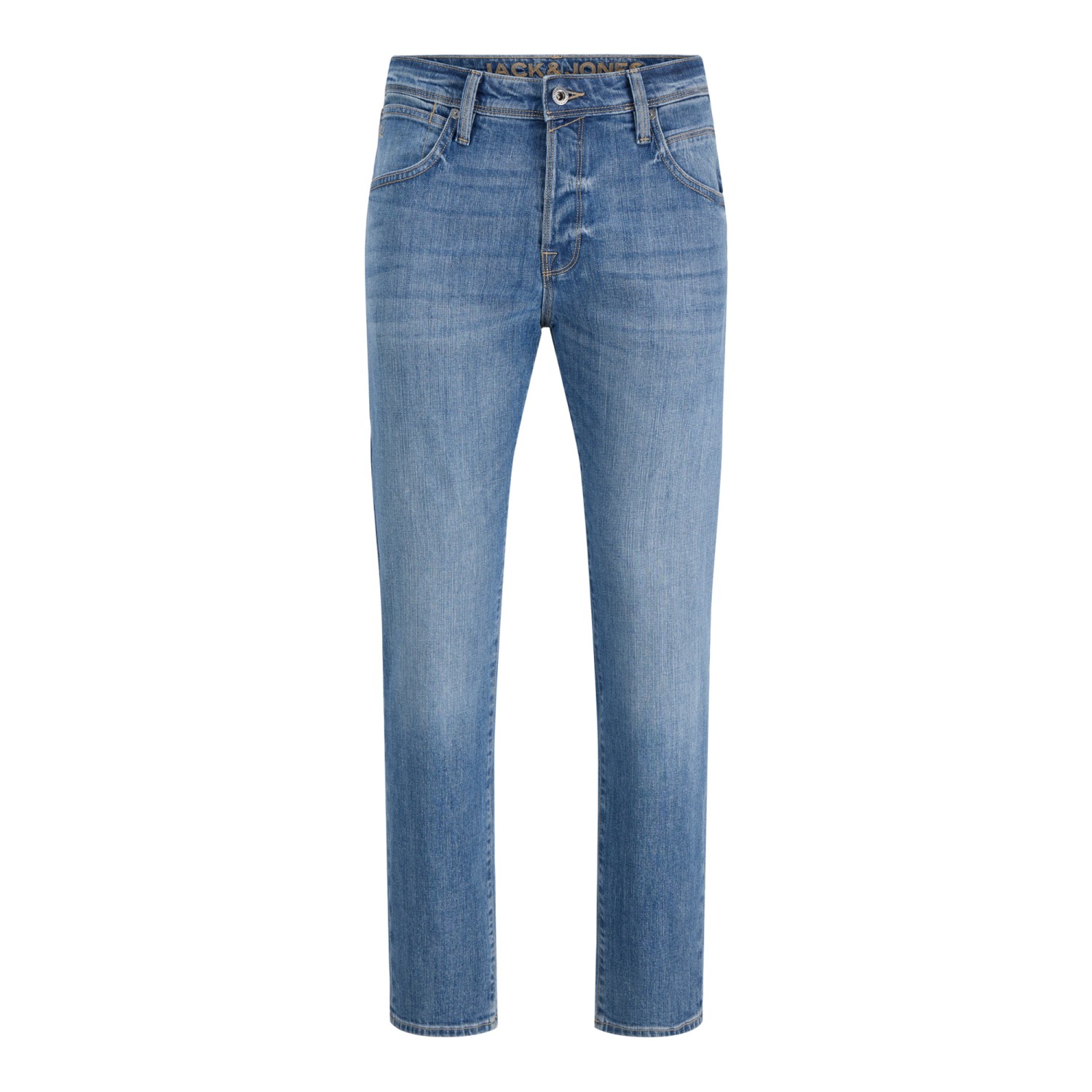 Jack & JonesΑνδρικό Παντελόνι Τζιν Ελαστικό με Regular Tapered Εφαρμογή