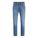 Jack & JonesΑνδρικό Παντελόνι Τζιν Ελαστικό με Regular Tapered Εφαρμογή