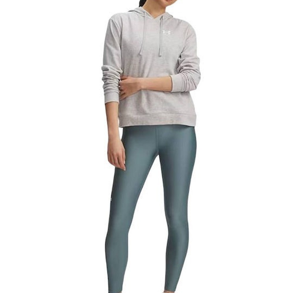 Under Armour Heat Gear 7/8 Training Γυναικείο Cropped Κολάν Γυαλιστερό & Ψηλόμεσο