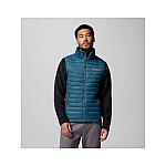 Columbia Pass Hybrid Αμάνικο Μπουφάν Everblue/shark 2126111-429