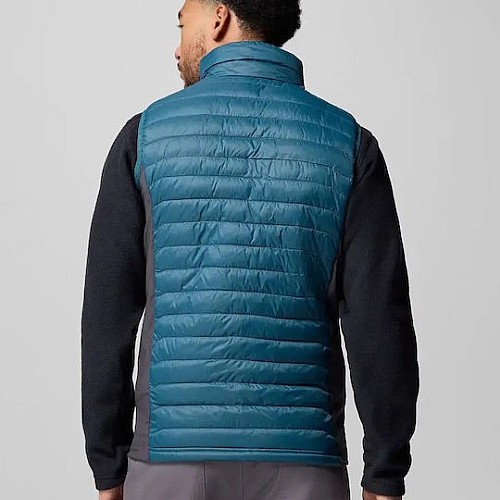 Columbia Pass Hybrid Αμάνικο Μπουφάν Everblue/shark 2126111-429