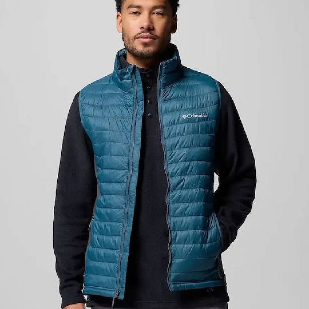 Columbia Pass Hybrid Αμάνικο Μπουφάν Everblue/shark 2126111-429