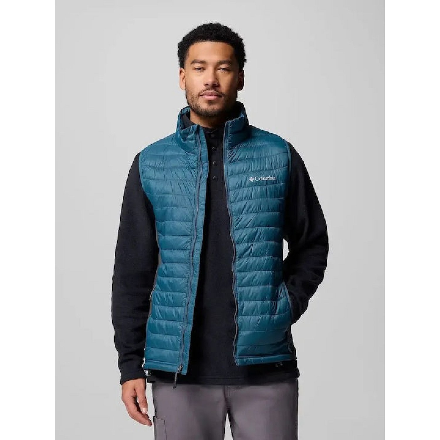 Columbia Pass Hybrid Αμάνικο Μπουφάν Everblue/shark 2126111-429