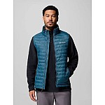 Columbia Pass Hybrid Αμάνικο Μπουφάν Everblue/shark 2126111-429