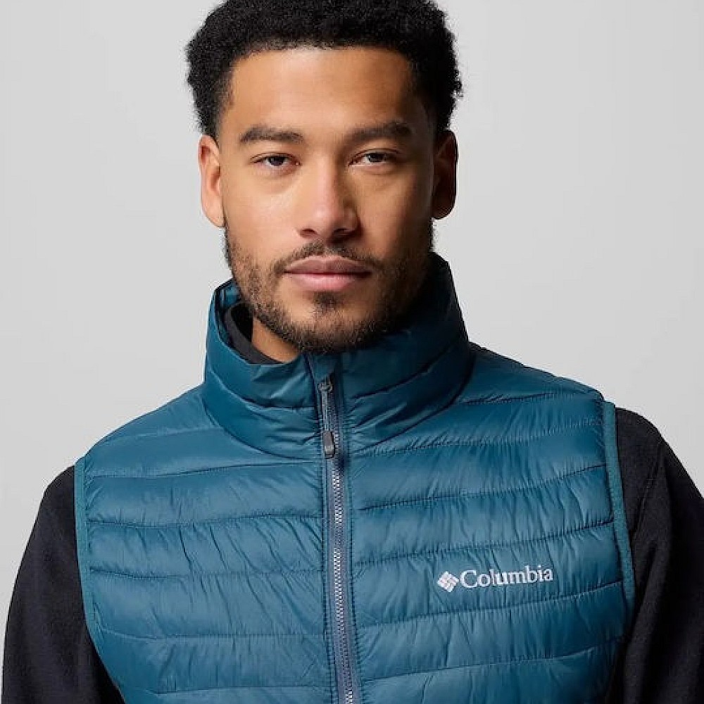 Columbia Pass Hybrid Αμάνικο Μπουφάν Everblue/shark 2126111-429