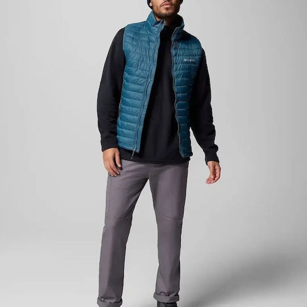 Columbia Pass Hybrid Αμάνικο Μπουφάν Everblue/shark 2126111-429