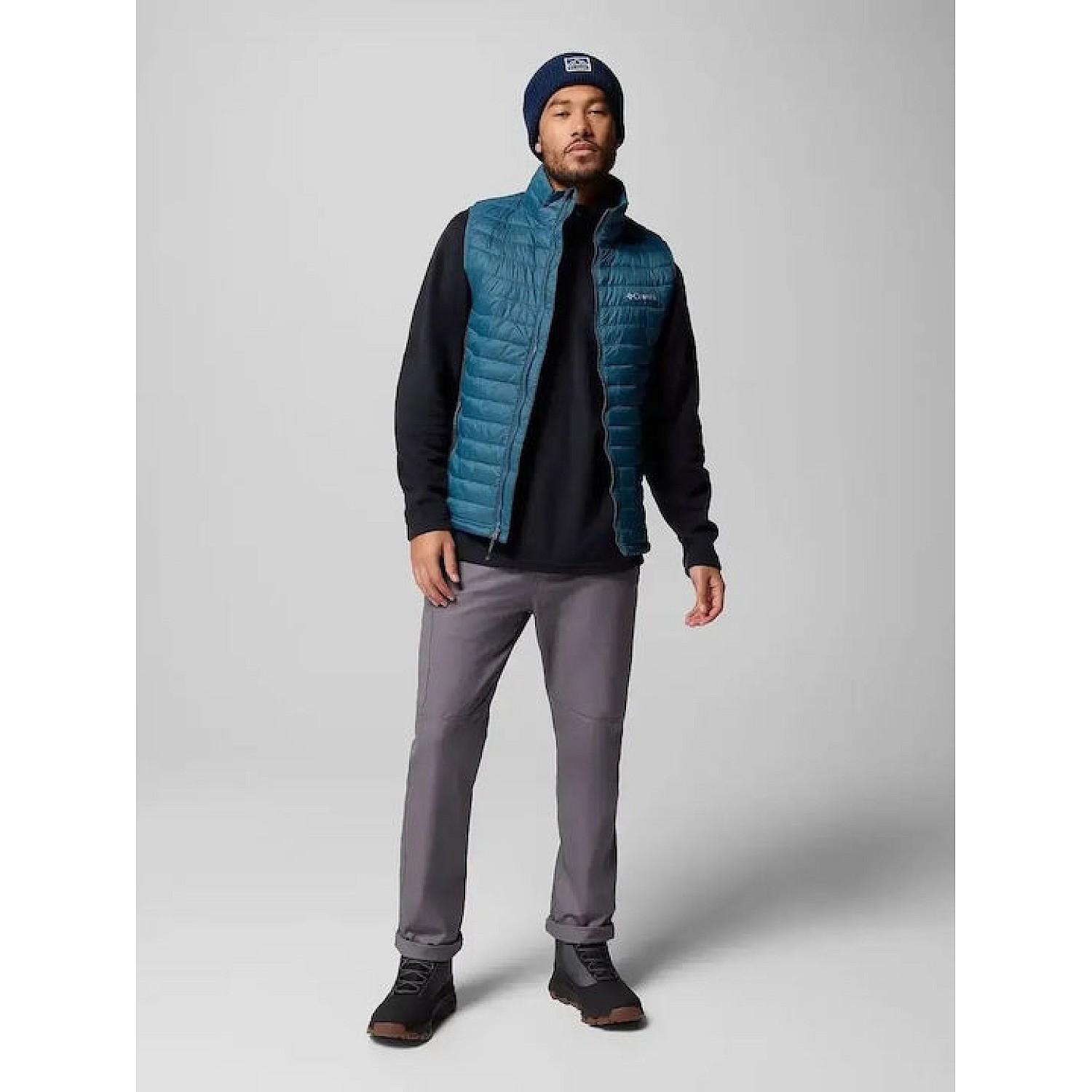 Columbia Pass Hybrid Αμάνικο Μπουφάν Everblue/shark 2126111-429