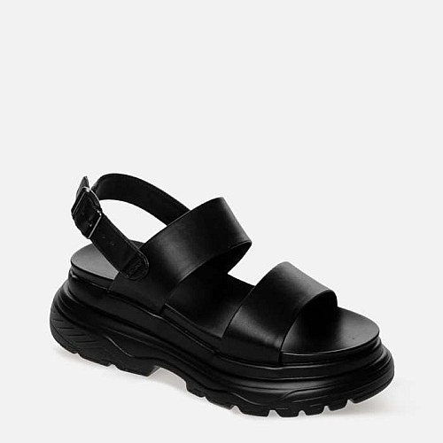 Σανδάλια 'Void' SUPERDRY - ΜΑΥΡΟ