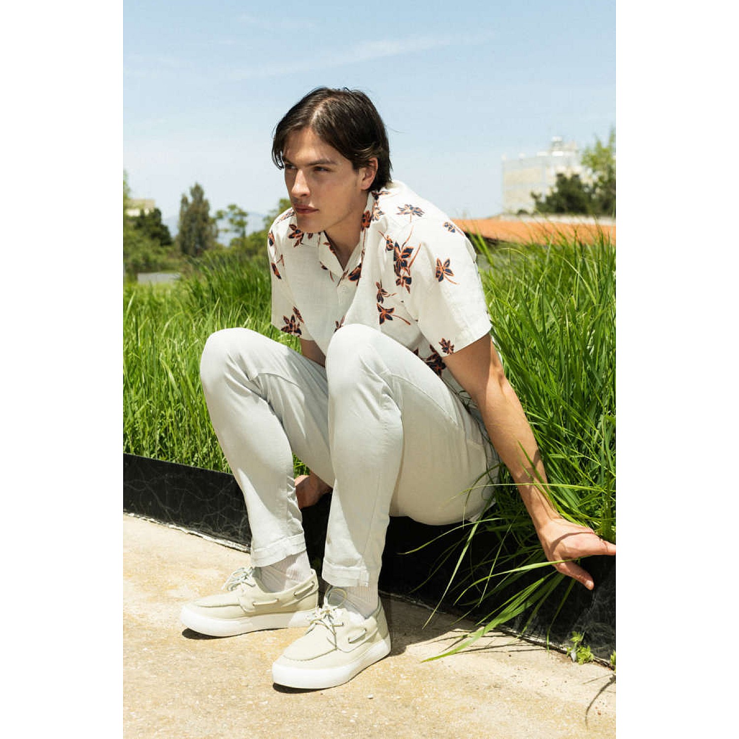 Boat Shoes 'Antoni' SUPERDRY - ΛΕΥΚΟ