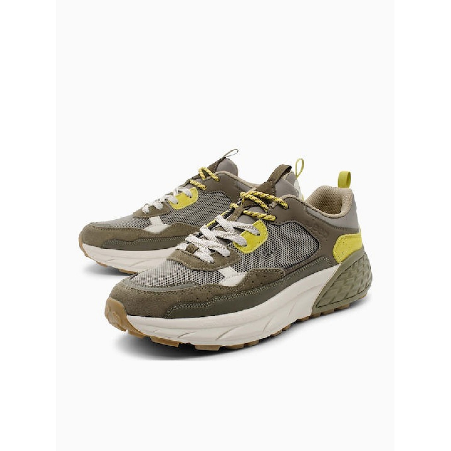 JEEP ΑΝΔΡΙΚA SNEAKERS GROOVE WASHED MESH