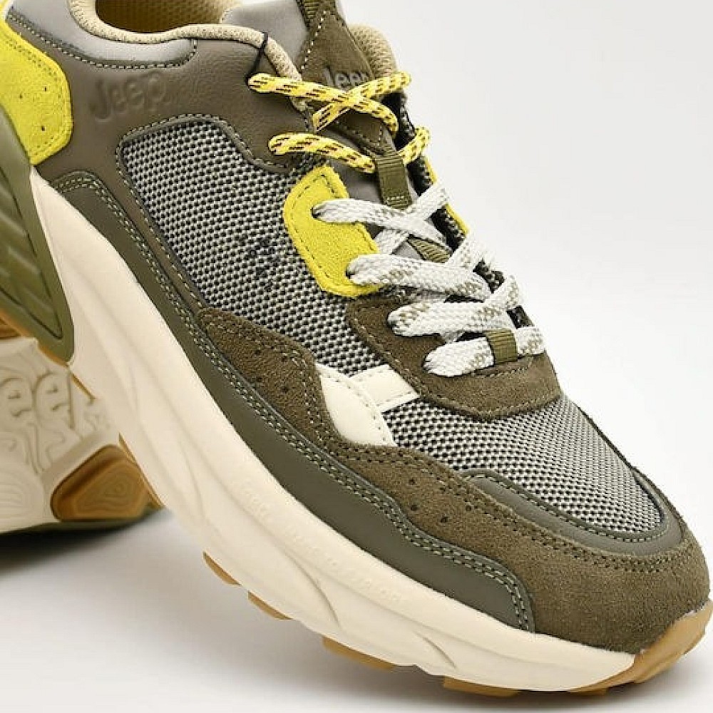 JEEP ΑΝΔΡΙΚA SNEAKERS GROOVE WASHED MESH