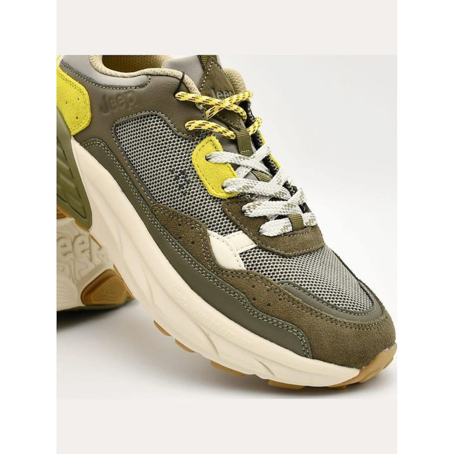JEEP ΑΝΔΡΙΚA SNEAKERS GROOVE WASHED MESH