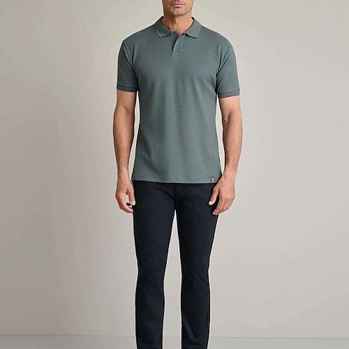 Navy & Green Ανδρικό Chino Παντελόνι