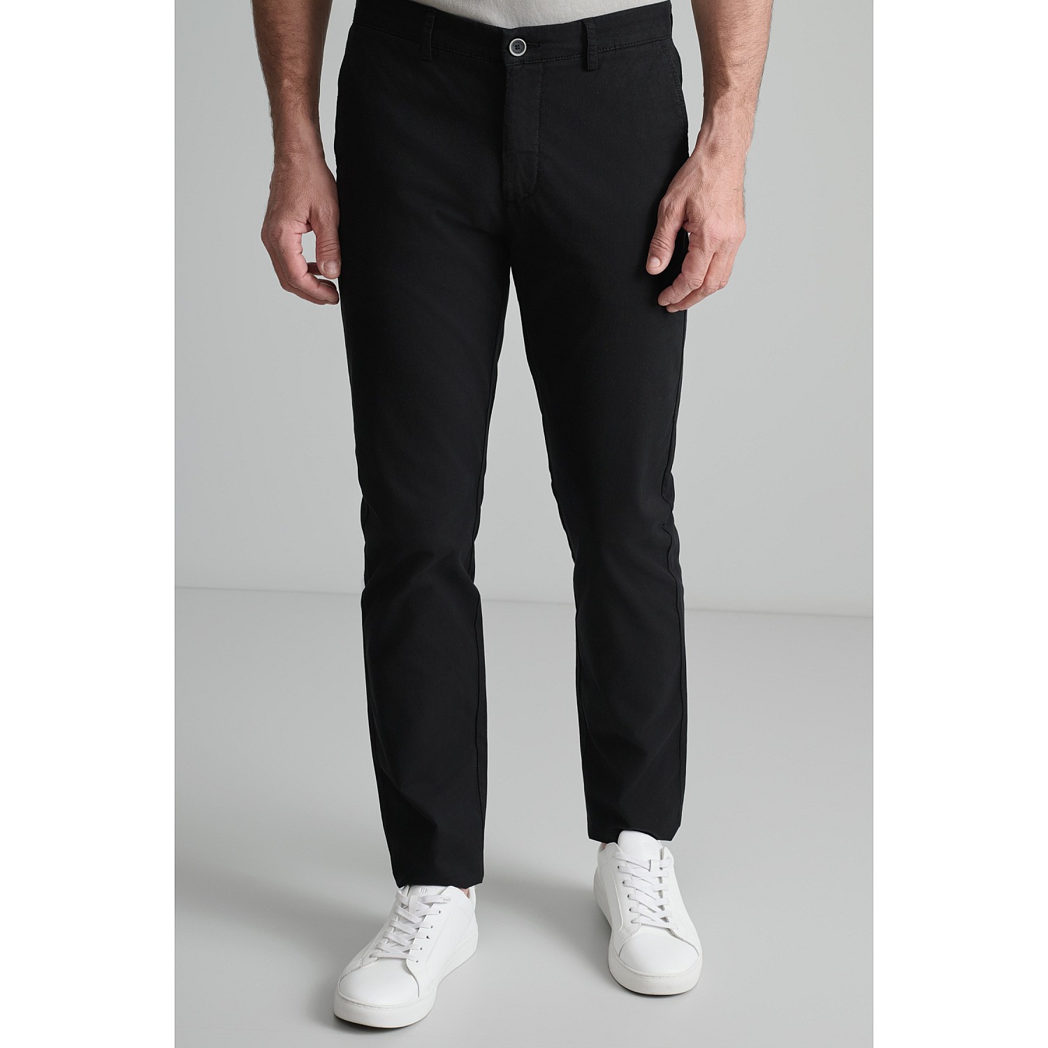 Navy & Green Ανδρικό Chino Παντελόνι