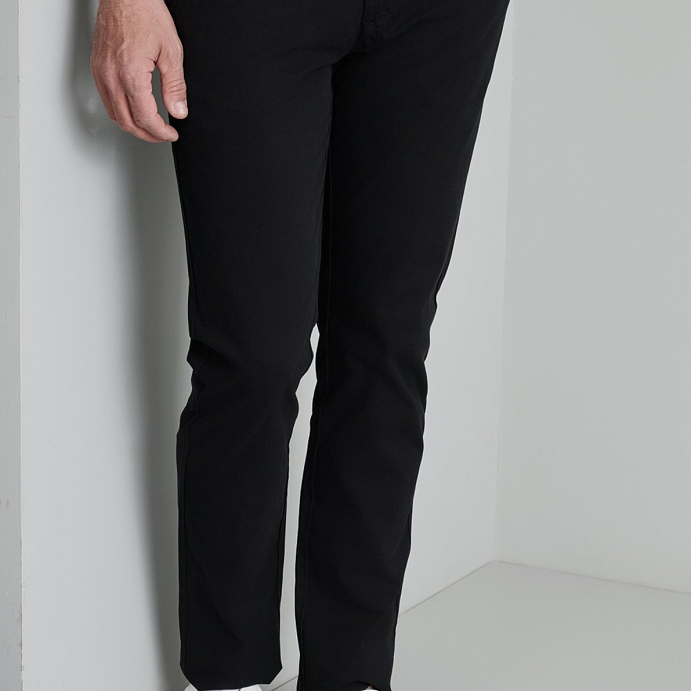 Navy & Green Ανδρικό Chino Παντελόνι