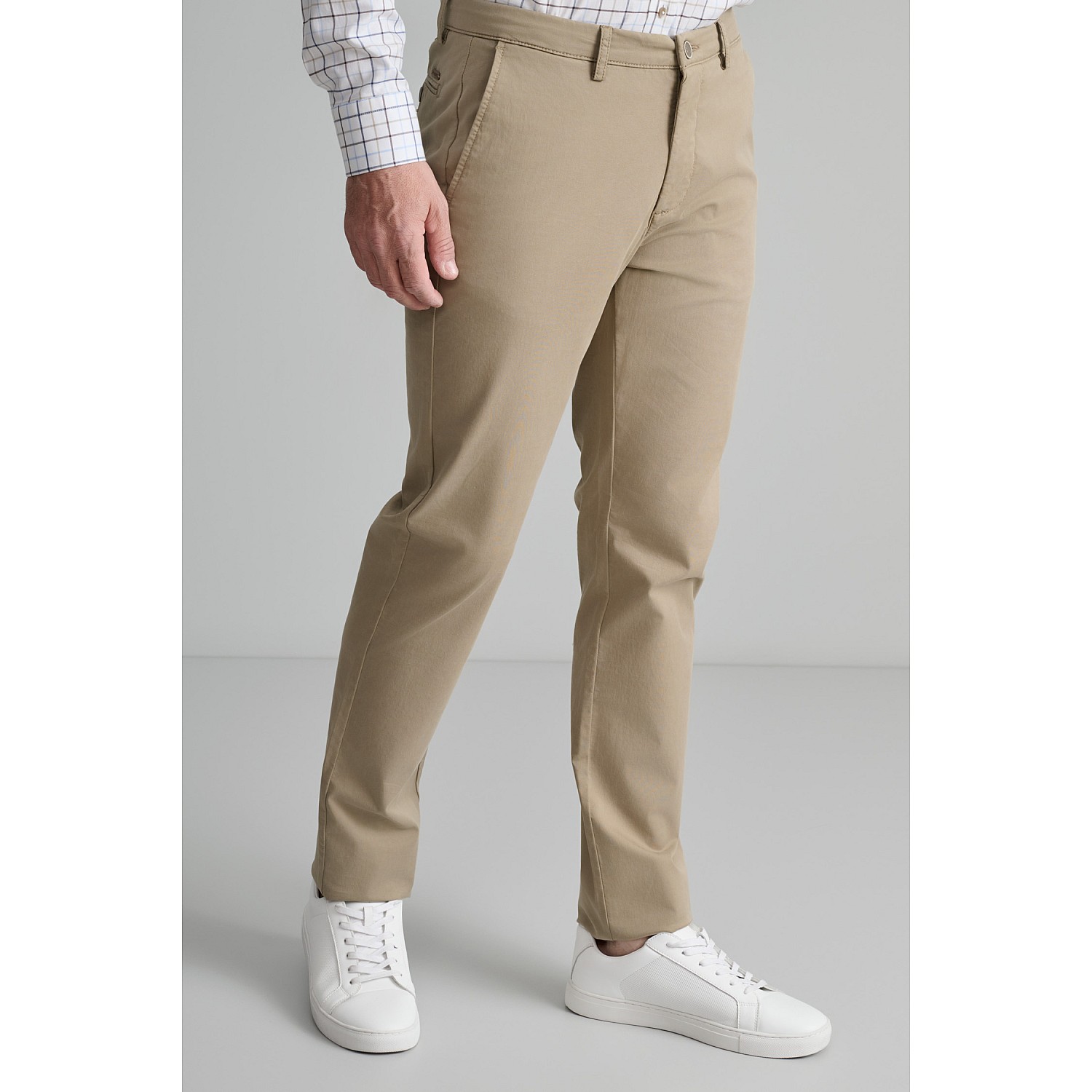 Navy & Green Ανδρικό Chino Παντελόνι