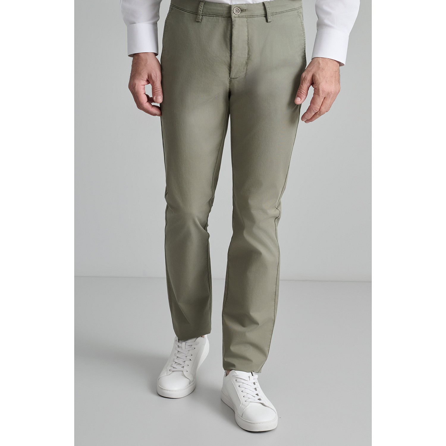 Navy & Green Ανδρικό Chino Παντελόνι
