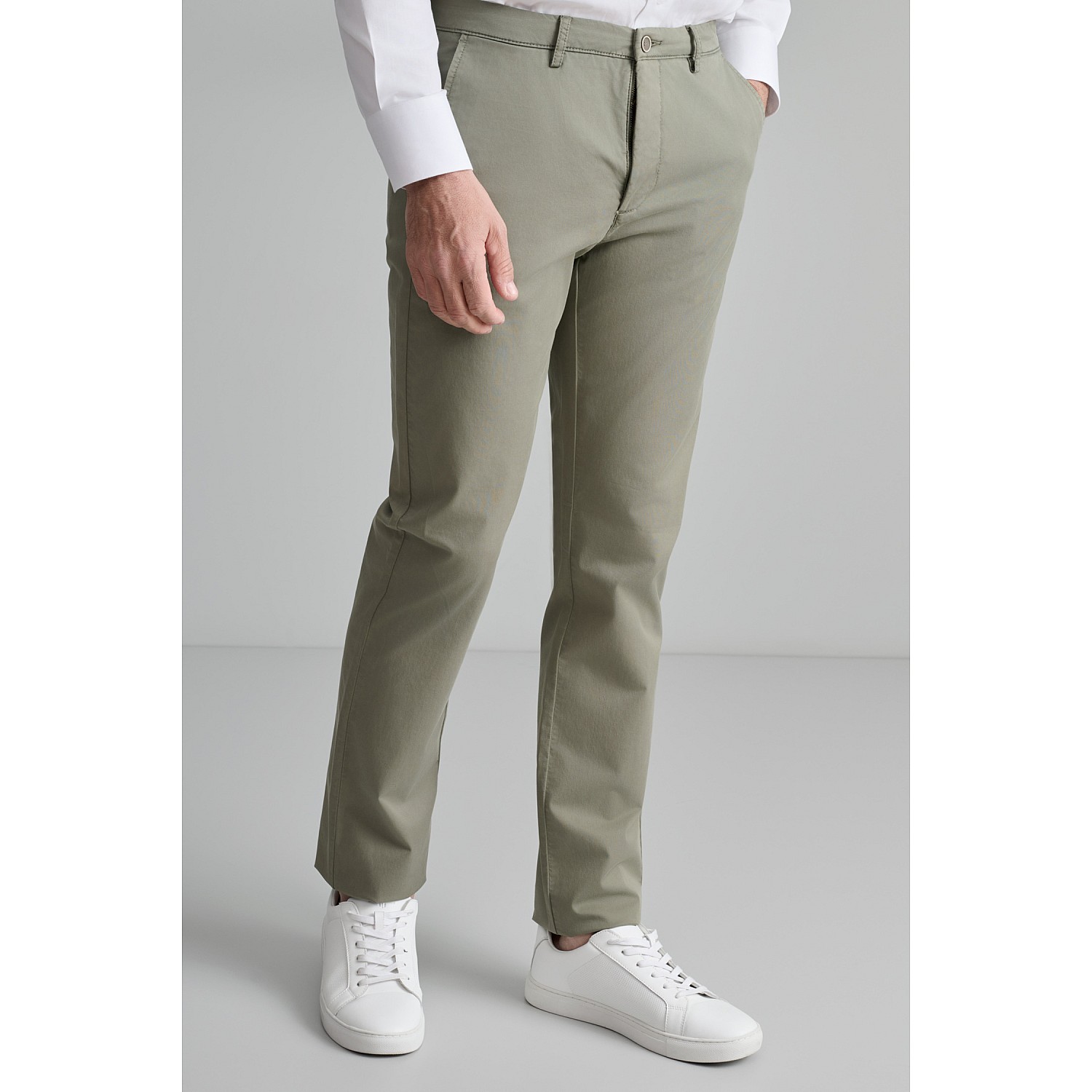 Navy & Green Ανδρικό Chino Παντελόνι