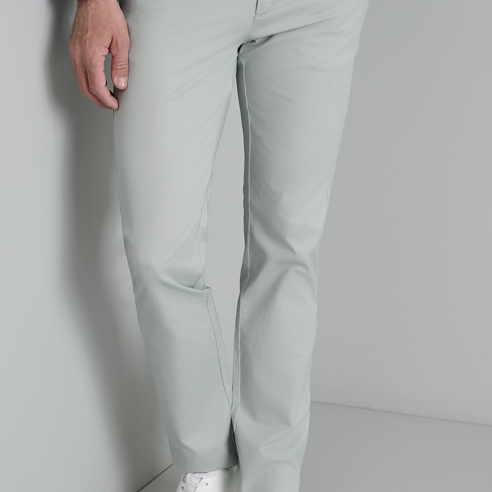 Navy & Green Ανδρικό Chino Παντελόνι