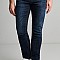 Navy & Green Ανδρικό Jean Παντελόνι Low Waist