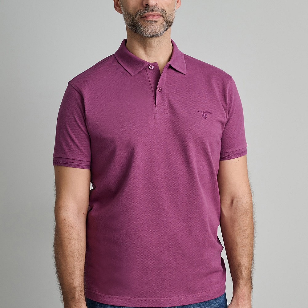 Navy & Green Ανδρική Μπλούζα Polo 100% Βαμβάκι