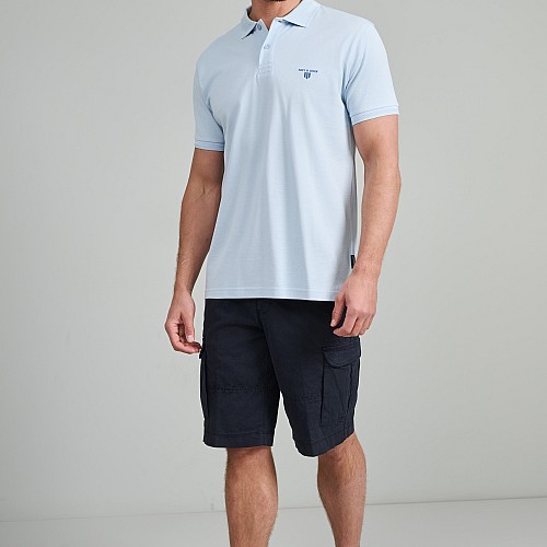 Navy & Green Ανδρική Μπλούζα Polo 100% Βαμβάκι