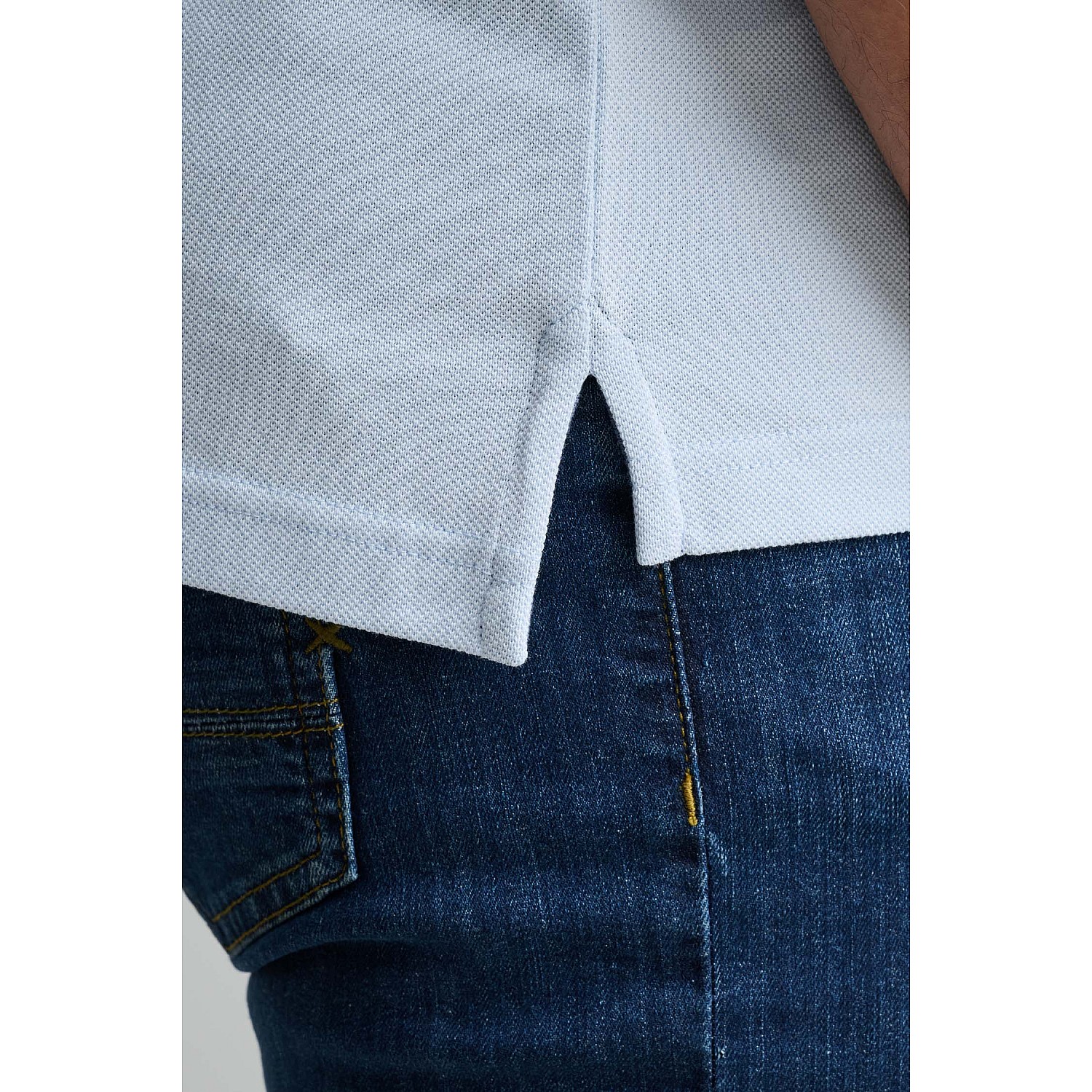 Navy & Green Ανδρική Μπλούζα Polo 100% Βαμβάκι
