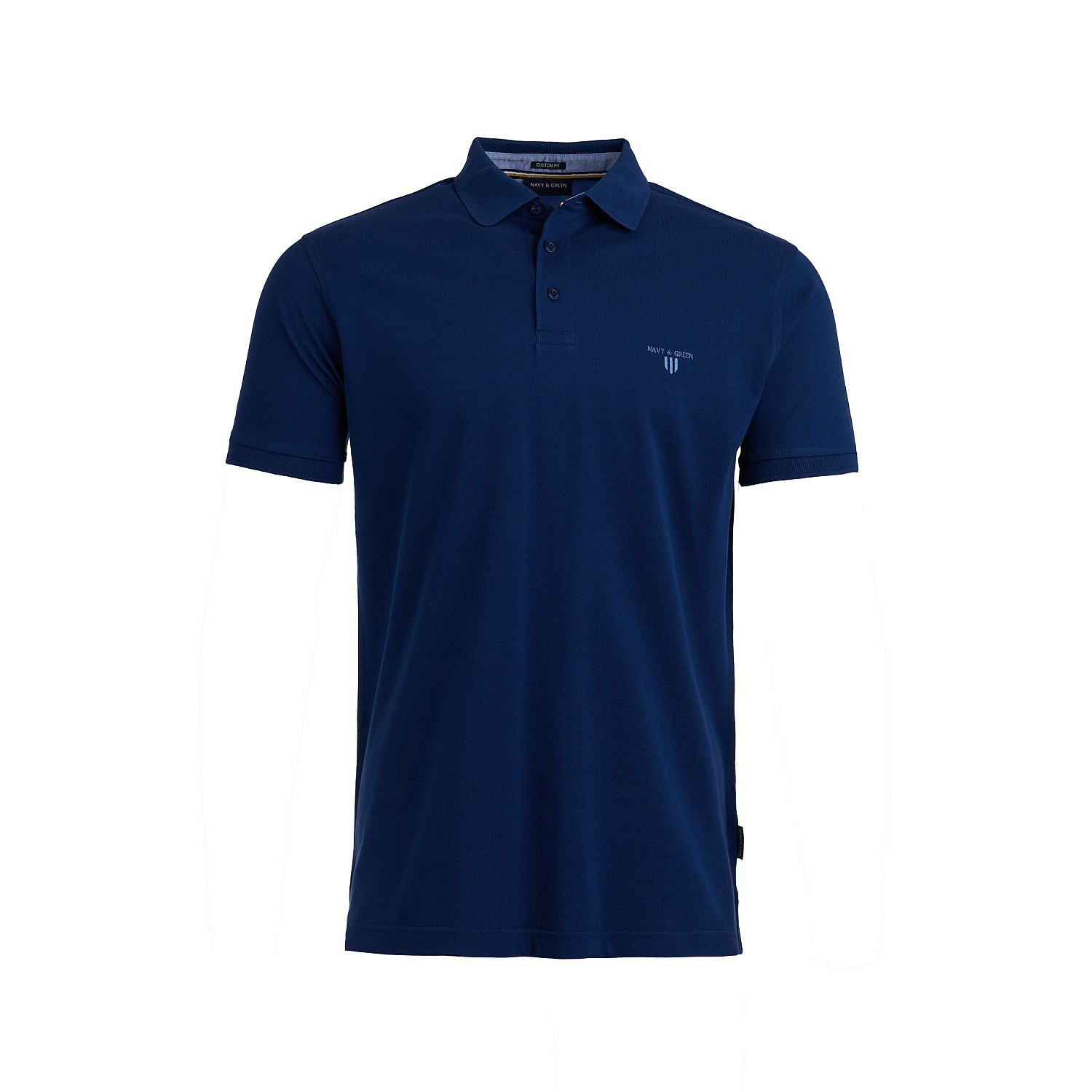 Navy & Green Ανδρικό Μπουζάκι Polo