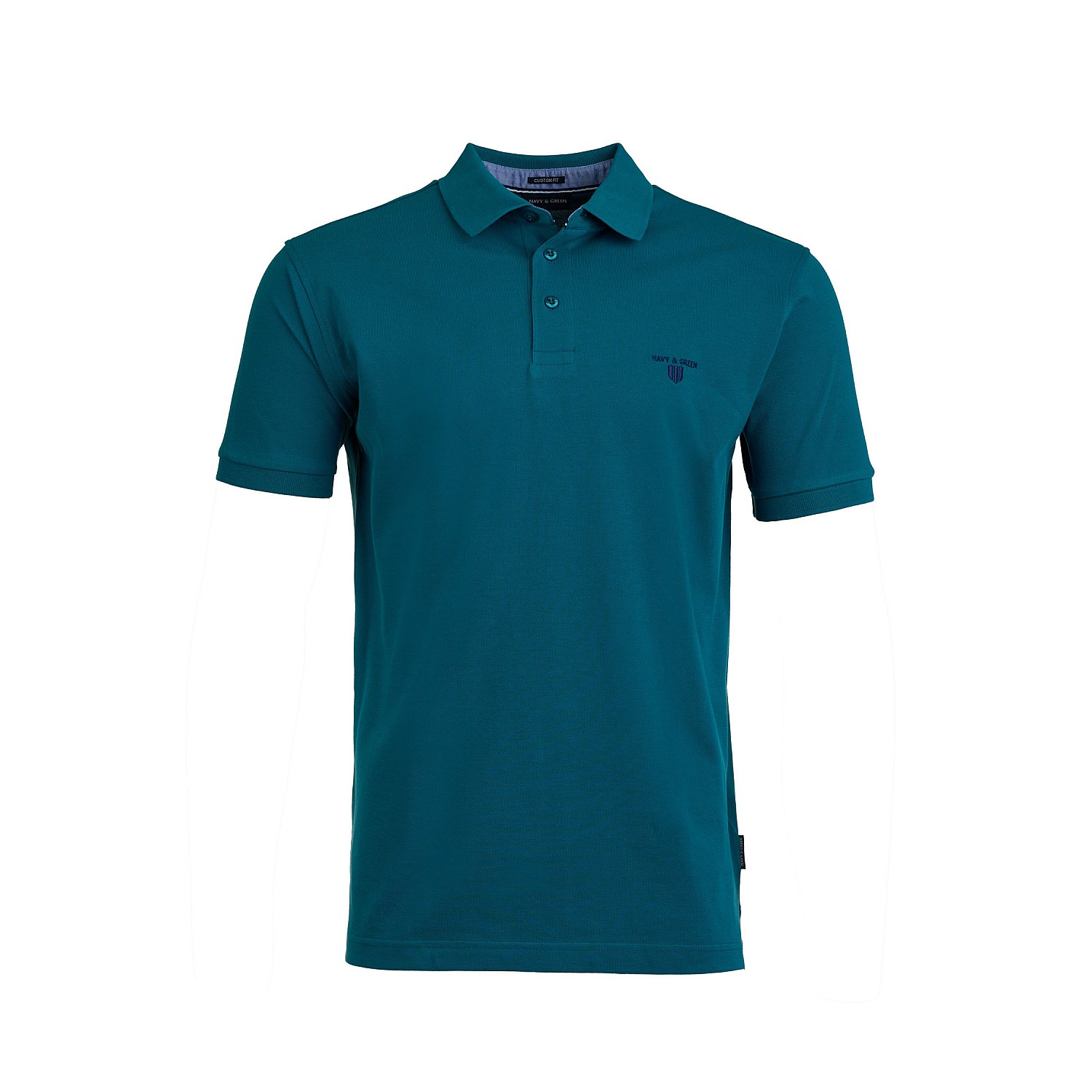 Navy & Green Ανδρικό Μπουζάκι Polo
