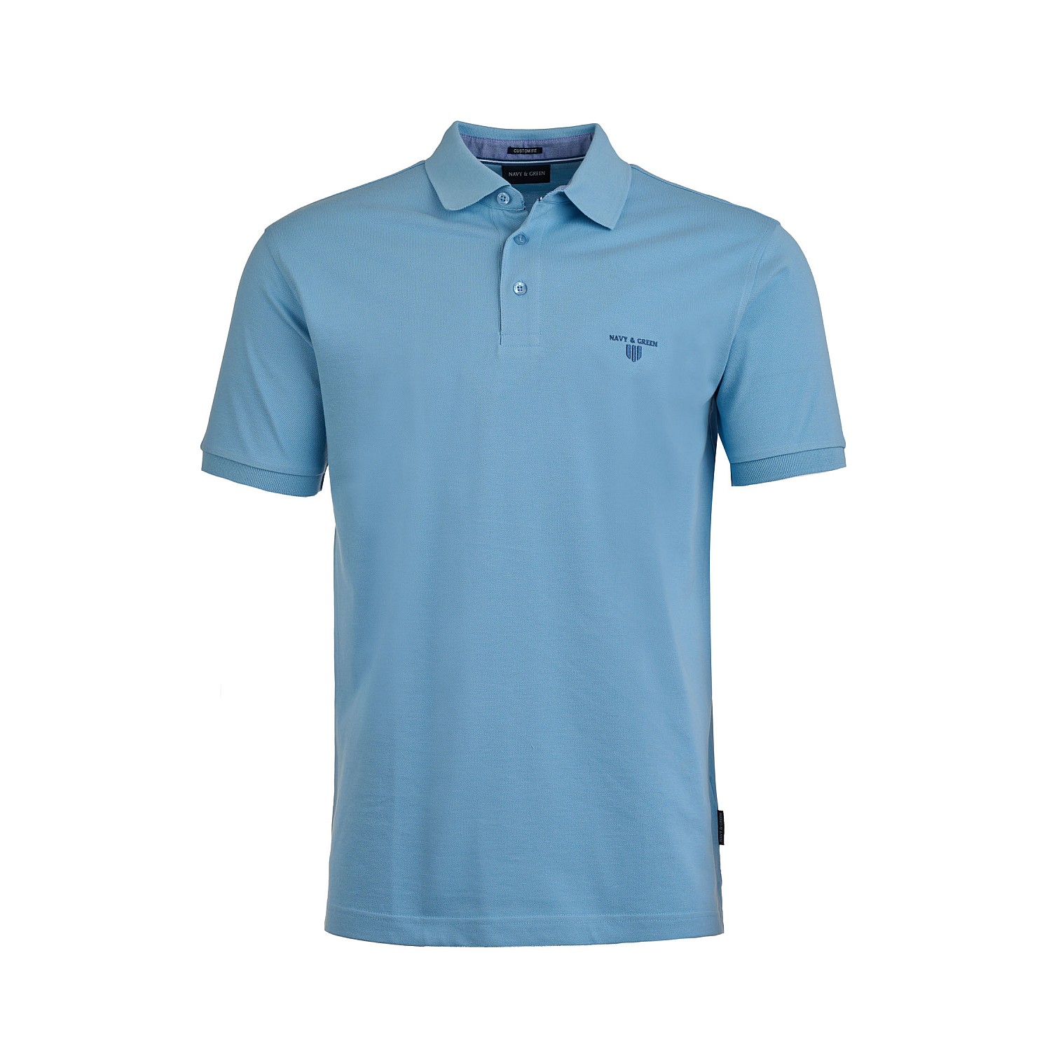 Navy & Green Ανδρικό Μπουζάκι Polo