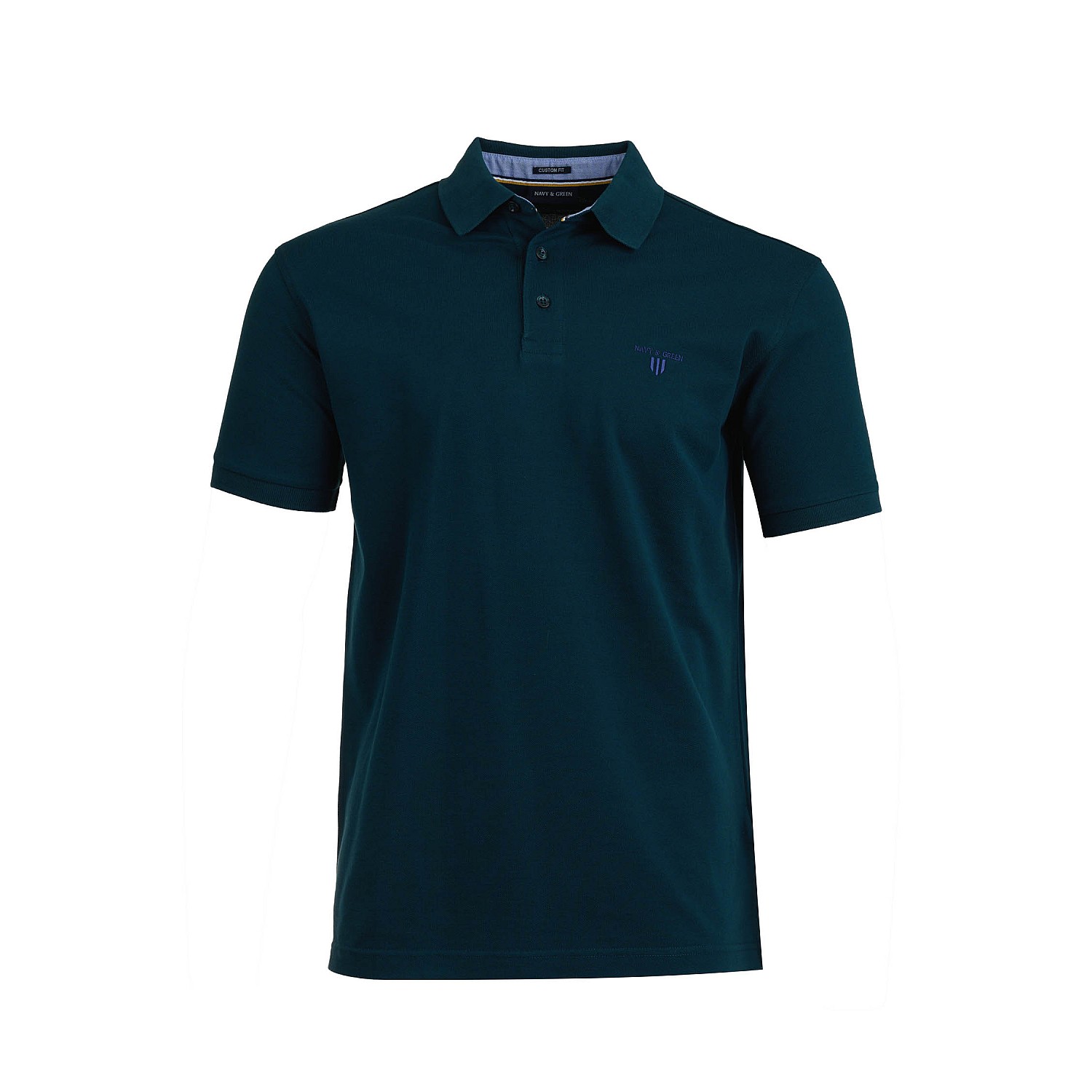 Navy & Green Ανδρικό Μπουζάκι Polo