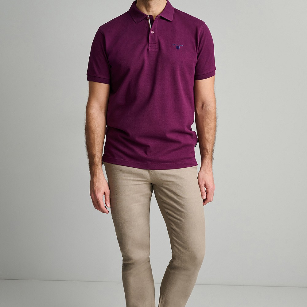 Navy & Green Ανδρική Μπλούζα Polo 100% Βαμβάκι